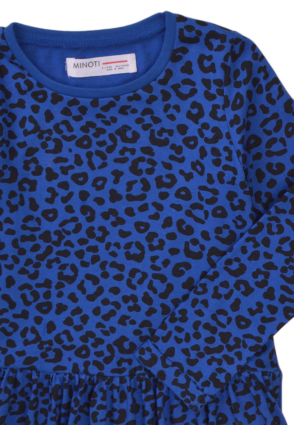 Φόρεμα Βαμβακερό Leopard Blue Minoti